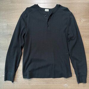 J.Crew waffle knit long-sleeve henley